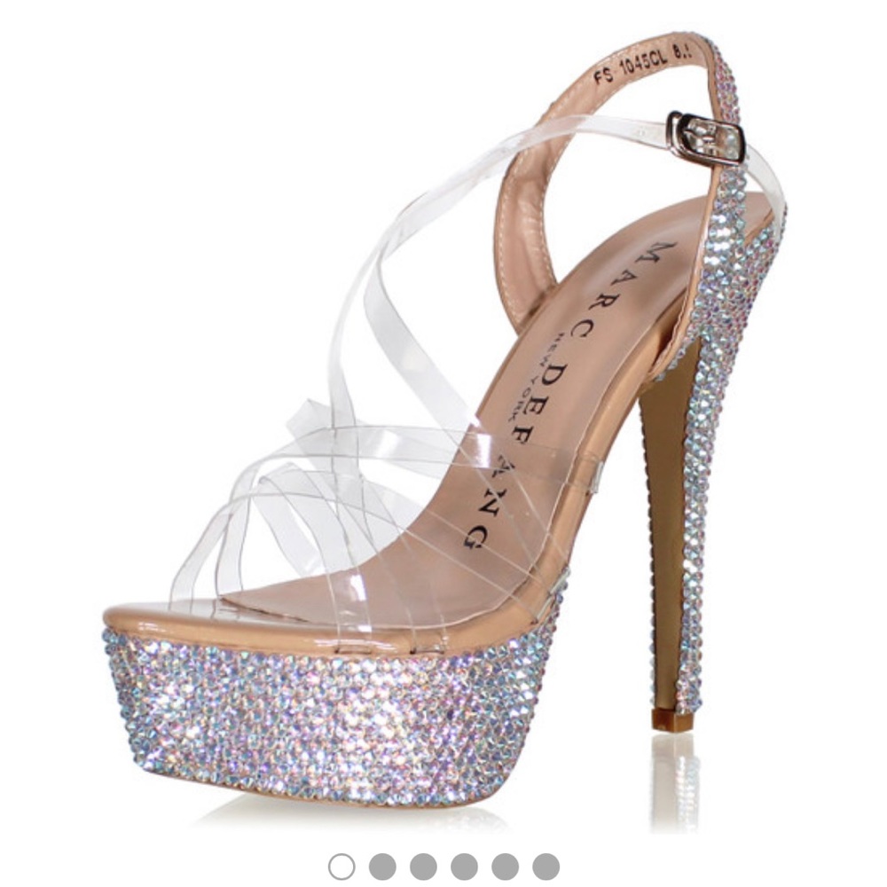 Marc Defang Clear Top AB Heels